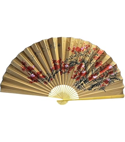 Amazon.com: Large 60 X 35 Light Pumpkin Color Fan with White